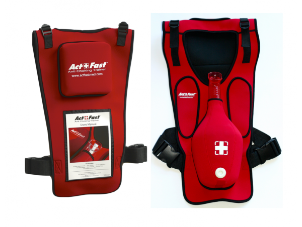 Gilet d’intervention en cas d’étouffement Act+Fast, rouge Gilet d’intervention en cas d’étouffement Act+Fast, rouge