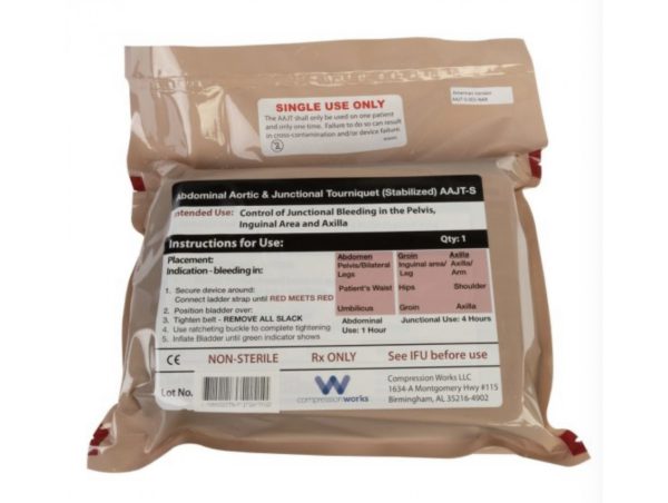 Abdominal Aortic Junctional Tourniquet – (AAJT-S) Abdominal Aortic Junctional Tourniquet – (AAJT-S)