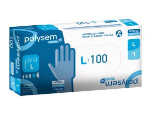 GANT D’EXAMEN NITRILE NON POUDRÉ POLYSEM TAILLE L GANT D’EXAMEN NITRILE NON POUDRÉ POLYSEM TAILLE L