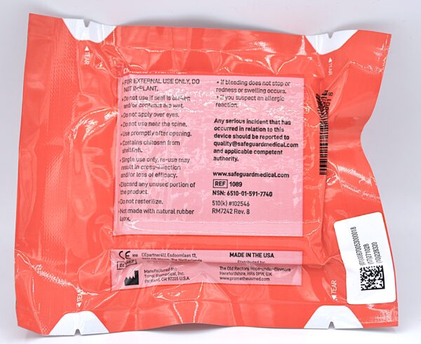 PANSEMENT HEMOSTATIǪUE- CHITO GAUZE XR PRO 7,5cm x 3,70m