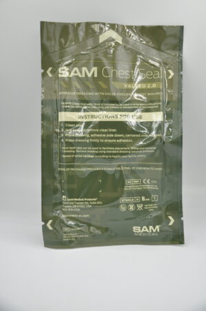 CS062013_PHOTO 1 Chest seal avec valve sans capuchon/compresse