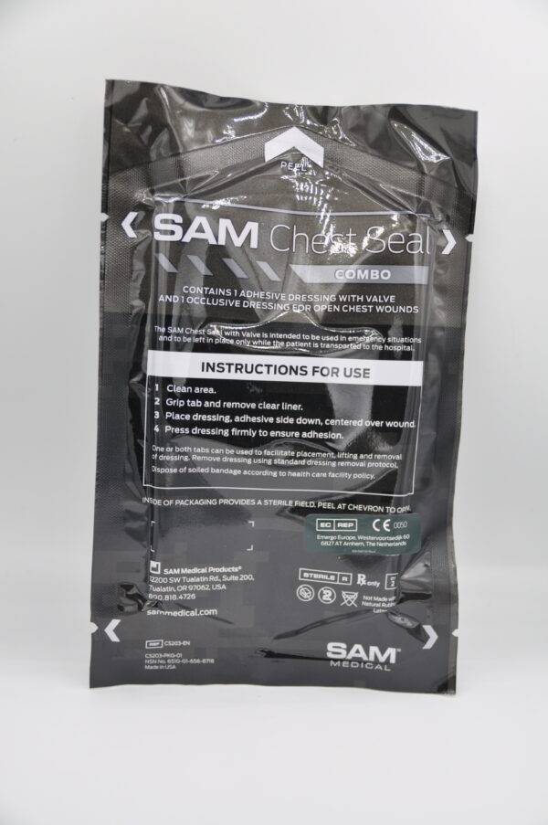 CHEST SEAL COMBO PACK (1 ventilé, 1 occlusif)